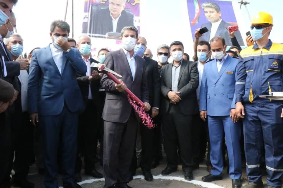 گازرسانی به شهر مرزی قطور خوی آغاز شد