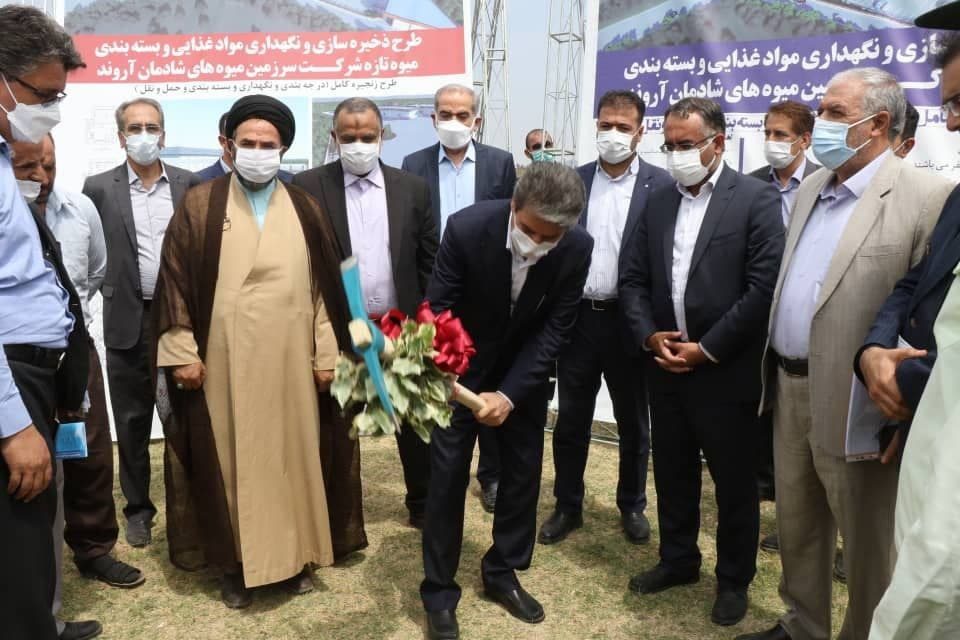 کلنگ واحد بزرگ بسته بندی محصولات کشاورزی در ارومیه به زمین زده شد