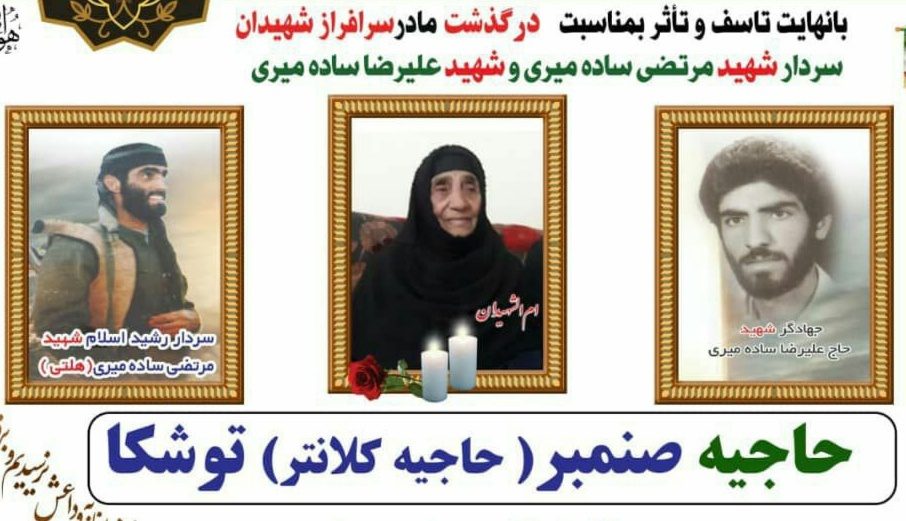 برای شیرزنی ۸۴ ساله به نام «کلانتر» / لطیف صادقی*