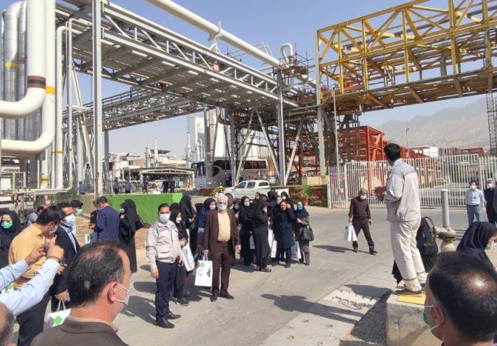 بازدید خبرنگاران از مجتمع پتروشیمی ایلام به مناسبت روز خبرنگار