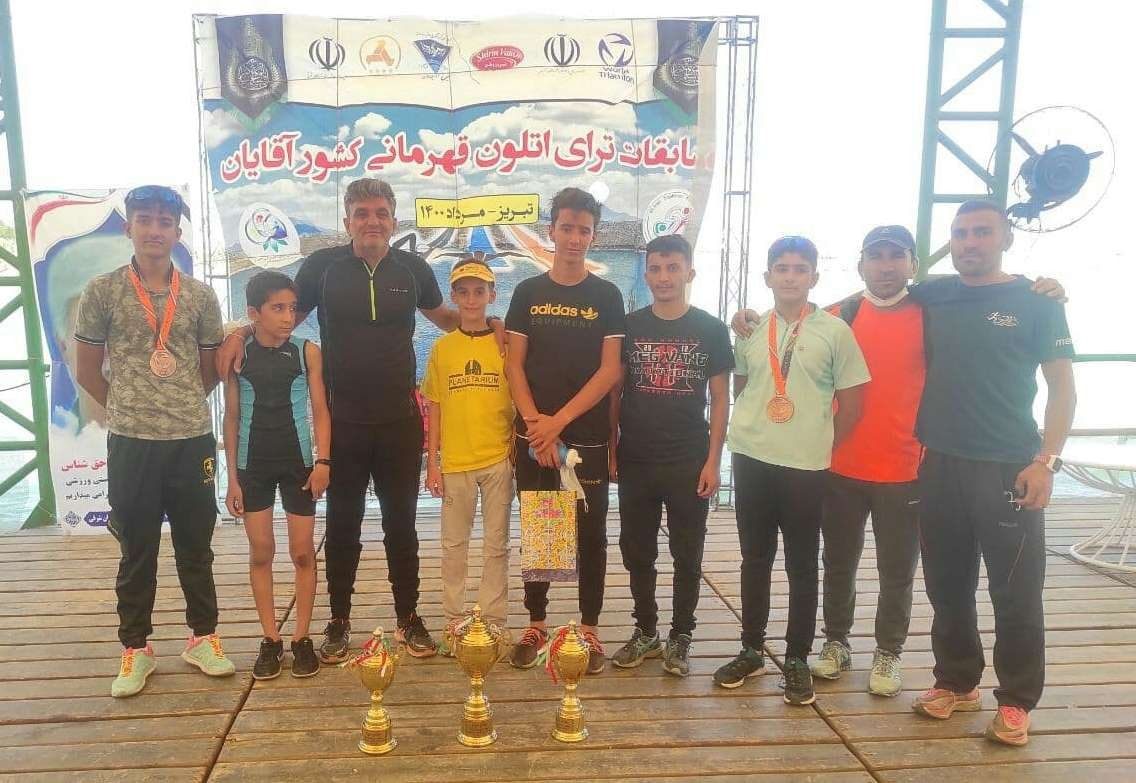 درخشش ورزشکاران سنندجی در رقابت های ترای اتلون کشور