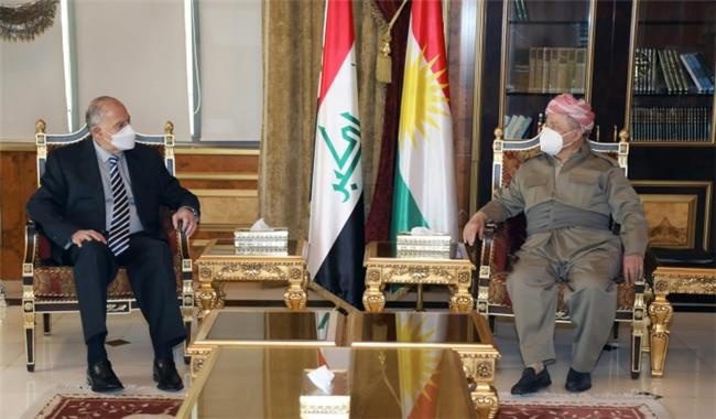 مەسعوود بارزانی لەگەڵ ئوسامە نوجەیفی دیداری کرد