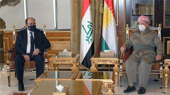 مخالفت مسعود بارزانی و نوری مالکی با تعویق برگزاری انتخابات مجلس عراق