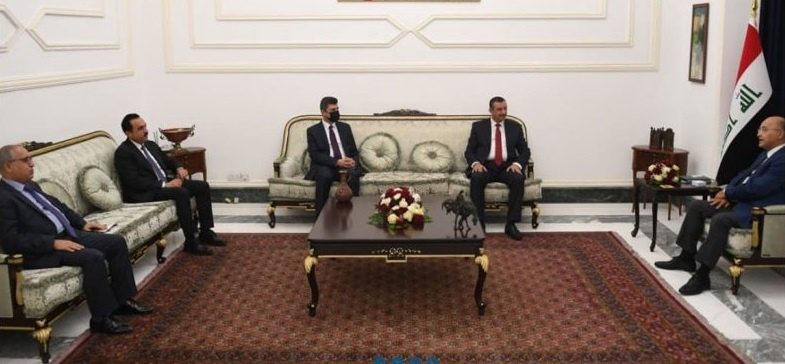 دیدار رئیس جمهور عراق با استانداران اقلیم کردستان