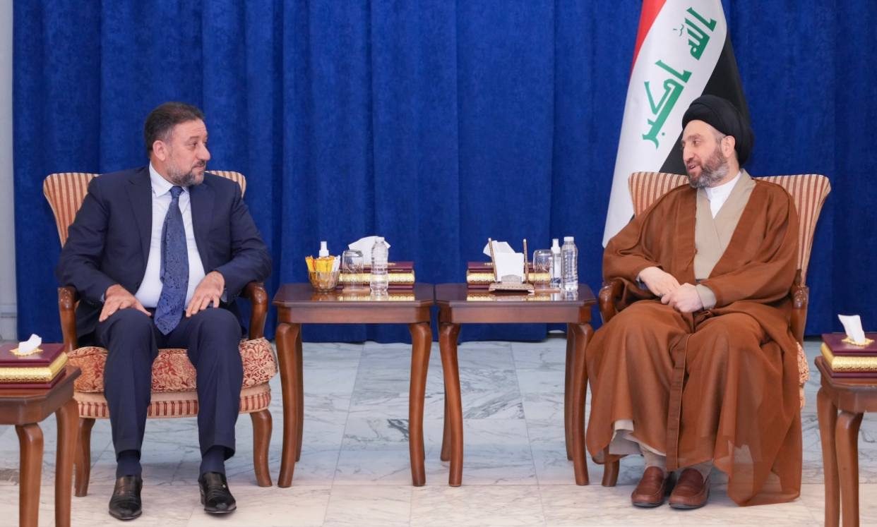 دیدار و گفتگوی خمیس الخنجر با عمار الحکیم