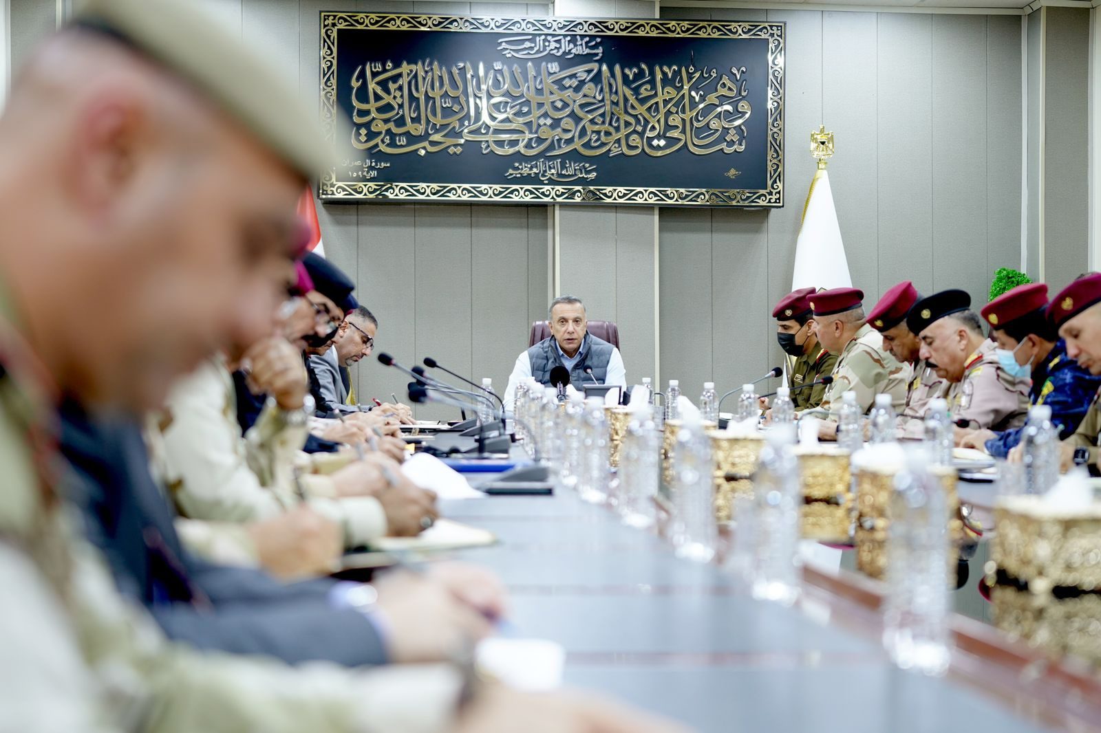 Kadhimi discusses violent clashes in center Baghdad with security leaders