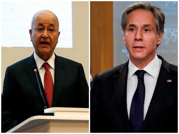 گفتگوی تلفنی وزیر امور خارجه آمریکا با رئیس جمهور عراق