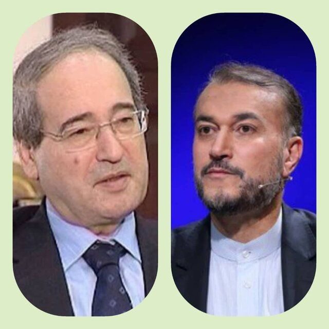 دعوت امیر عبداللهیان از فیصل مقداد برای سفر به تهران