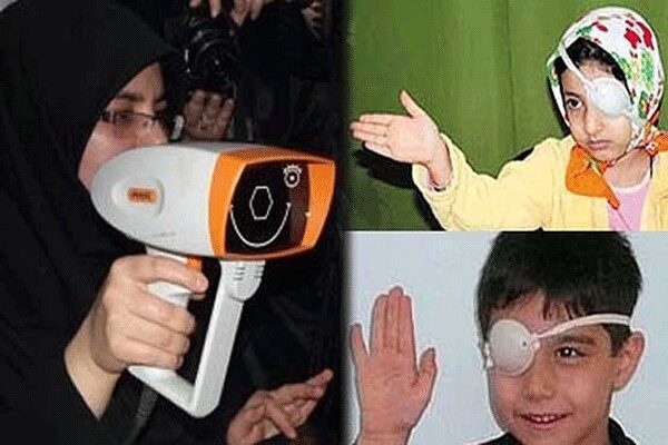 ۱۴۰ هزار کودک زیر پوشش غربالگری بینایی قرار می گیرند