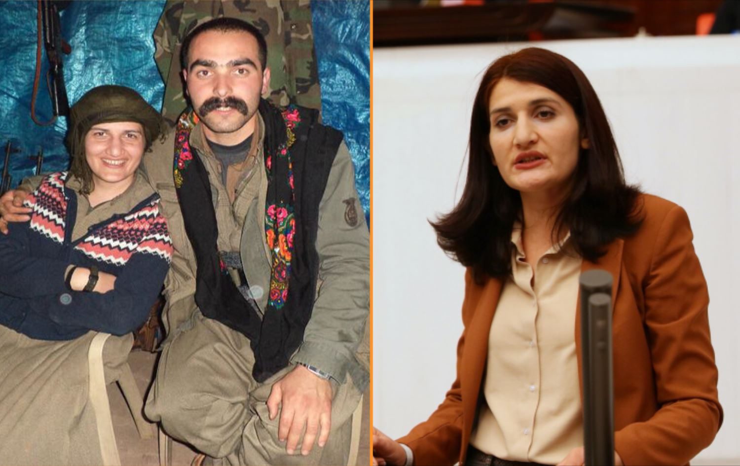 تشکیل پرونده قضائی برای نماینده HDP به دلیل انتشار عکس هایش با یک عضو PKK