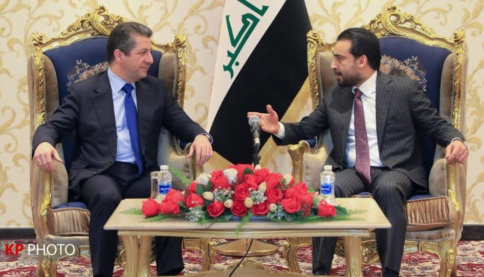 مەسروور بازانی پیرۆزبایی لە محەمەد حەلبووسی و جێگرەکانی کرد