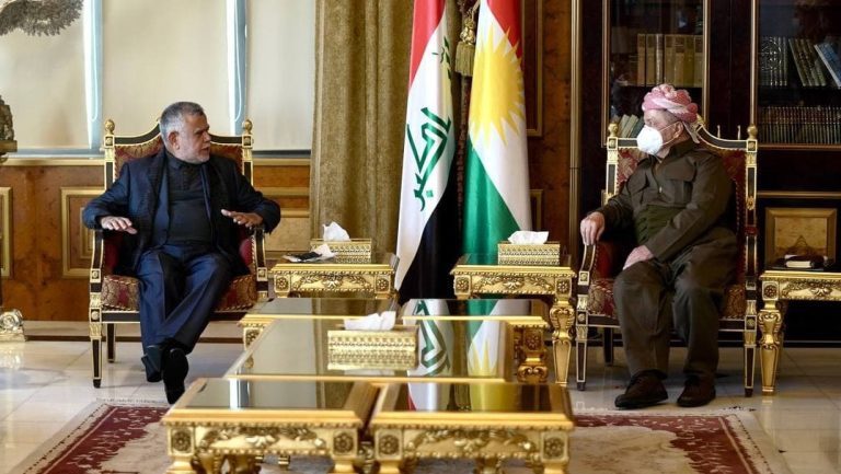 Spokesman says Hadi al-Ameri asked Barzani not to support any Shia party