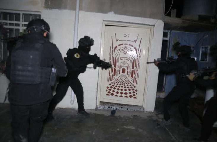هێزە عێراقییەکان ئۆپەراسیۆنێکی بەربڵاویان بۆ دەستگیر کردنی سەرکردەکانی داعش دەست پێکرد