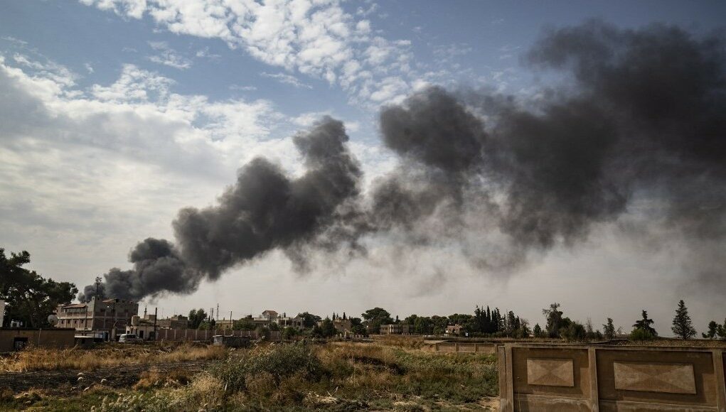 Iraq protests after Kurdish refugee camp hit by Turkish air strikes