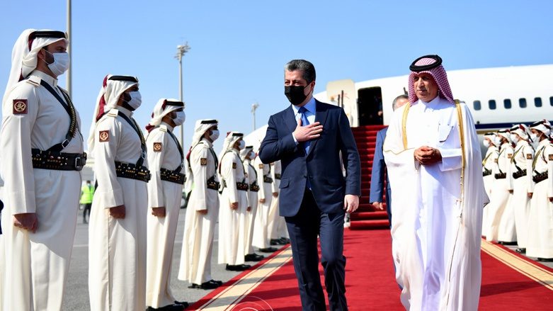 مەسروور بارزانی گەیشتە قەتەر و چەند پڕۆژەیێکی بەسەر کردەوە