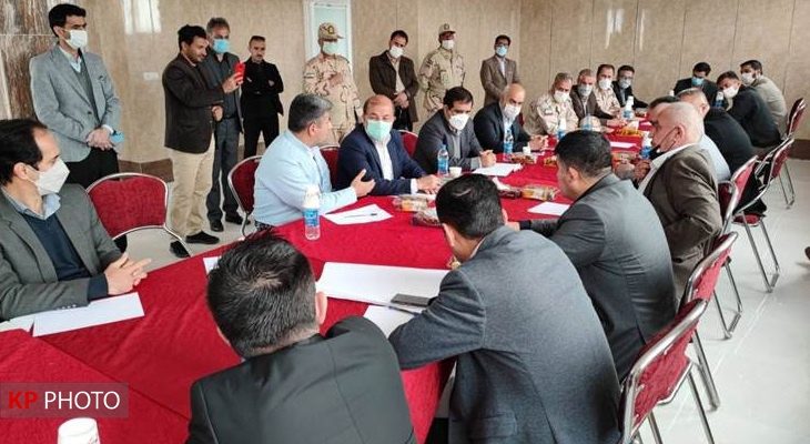 ئێران و هەرێمی کوردستان کردنەوەی دەروازەی تیلەکۆ تاوتوێ دەکەن