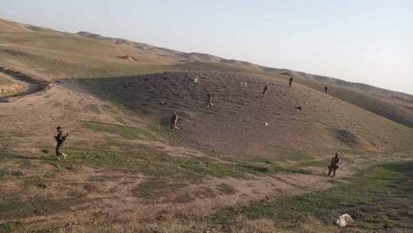 Peshmerga continue anti-ISIS operation in areas in Garmian