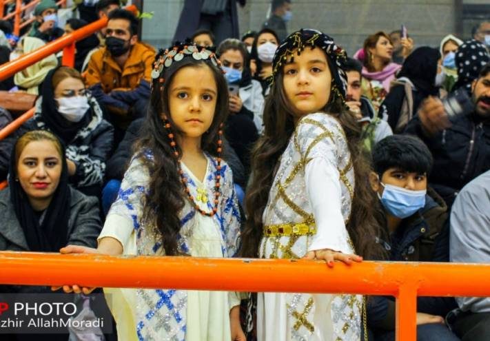 مراسم جشن نوروز در ورزشگاه 6 هزار نفری 22 گولان سنندج/عکاس: هژیر الله مرادی