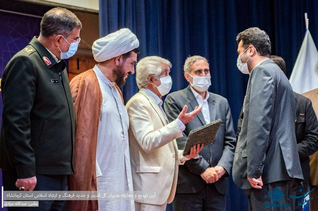 آیین معارفه مدیرکل جدید فرهنگ و ارشاد کرمانشاه برگزار شد