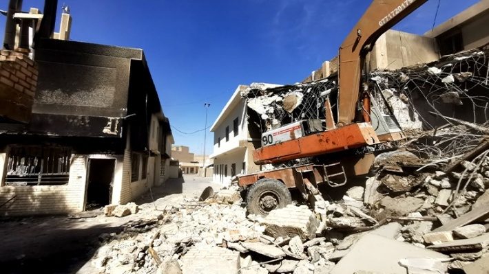 حزب دمکرات کردستان دفتر خود در بغداد را تخریب کرد