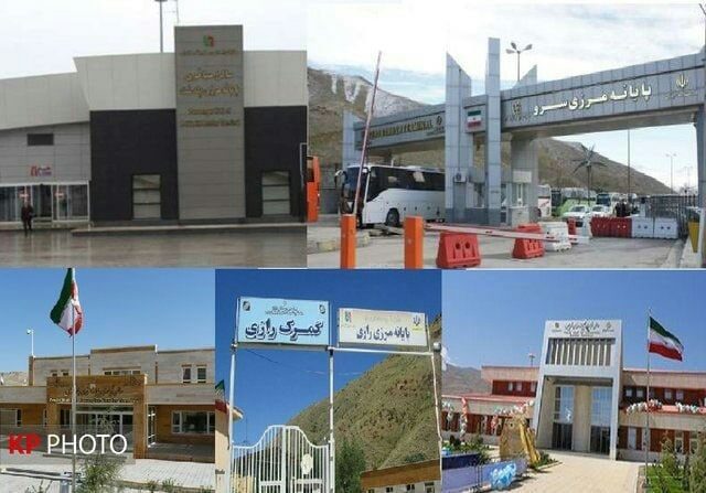 ۱۵۴ هزار مسافر از مرزهای آذربایجان غربی تردد کردند