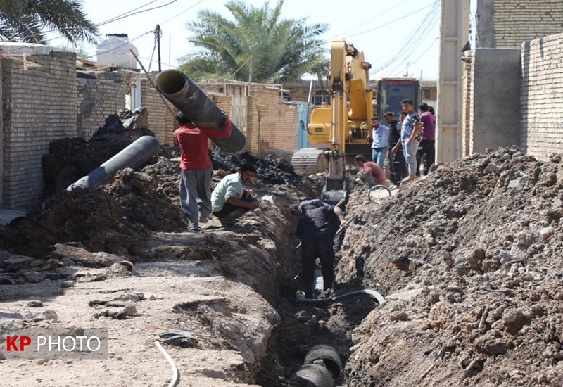 فاضلاب 18 شهر و روستای کردستان ساماندهی می‌شود