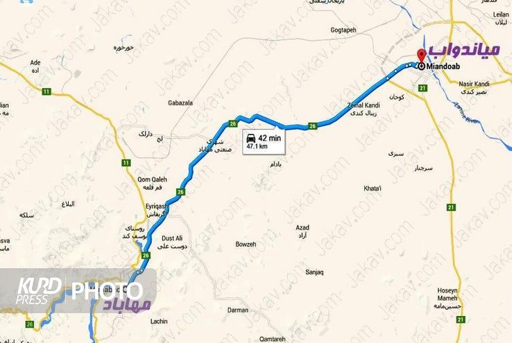 درخواست الحاق روستاهای مهاباد و بوکان به میاندوآب غیر کارشناسی است!
