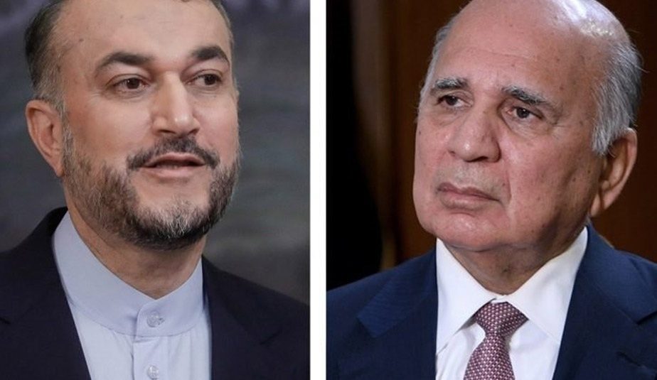وەزیرانی دەرەوەی ئێران و عێراق لەبارەی خۆڵبارین و وشکەساڵی پەیوەندیەکیی تەلەفۆنییان ئەنجام دا