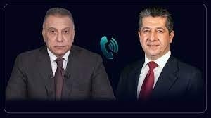 گفتگوی تلفنی مسرور بارزانی و مصطفی کاظمی دربارە حملە پهپادی به اربیل