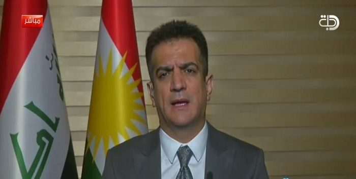 شروط  اعتماد سازی بین بغداد – اربیل  از  زبان  مشاور مسعود بارزانی