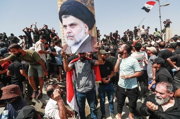 Tea and hot meals at Iraq parliament as protesters settle in