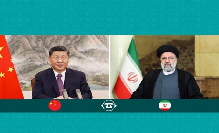 هەردوو سەرۆک کۆماری ئێران و چین پێوەندییەکی تەلەفۆنییان ئەنجام دا