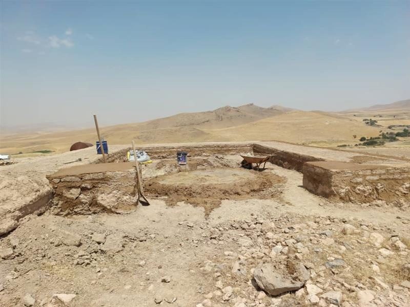 پایان عملیات خواناسازی بقایای معماری تپه قلایچی بوكان