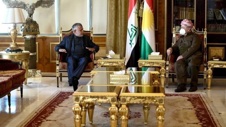 هدف از دیدار اخیر العامری با بارزانی  درخواست از او برای متقاعد کردن  صدر به گفتگو بود