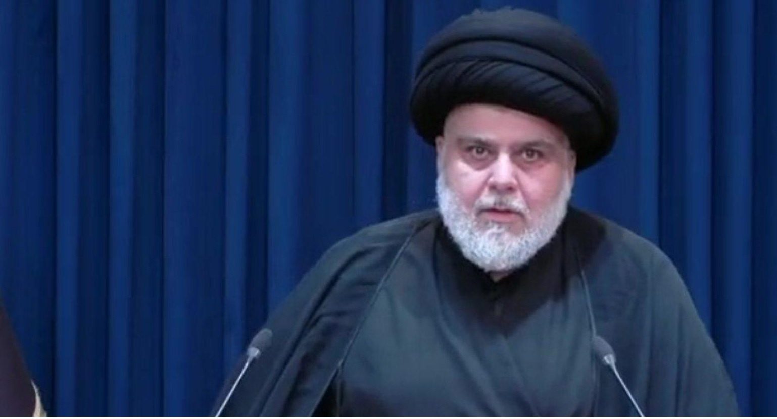 موقتەدا سەدر: داوای لێبووردن لە گەلی عێراق دەکەم، تاکە زیانمەند لەم دۆخە ئەوانن