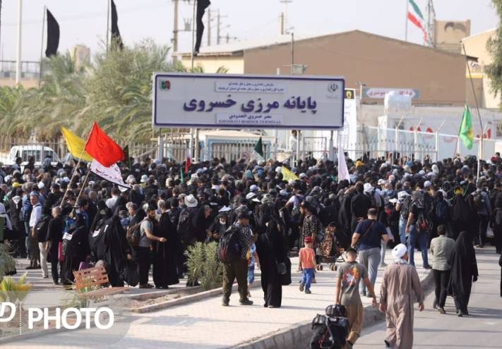 پایانه مرزی خسروی صبح امروز 16شهریور 1401