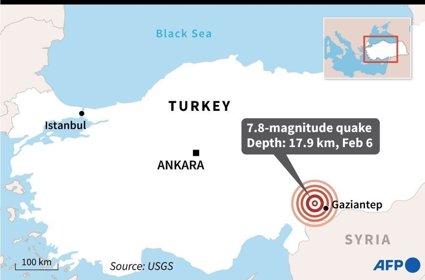 Major quake kills hundreds across Turkey, Syria
