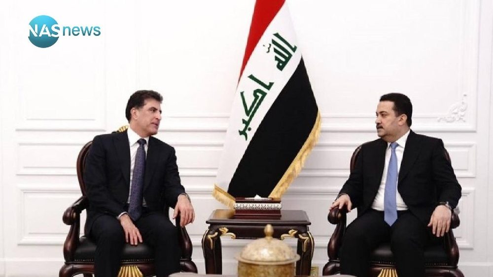 پیام نچیروان بارزانی برای سودانی درخصوص  تعلیق  صادرات نفت اقلیم کردستان