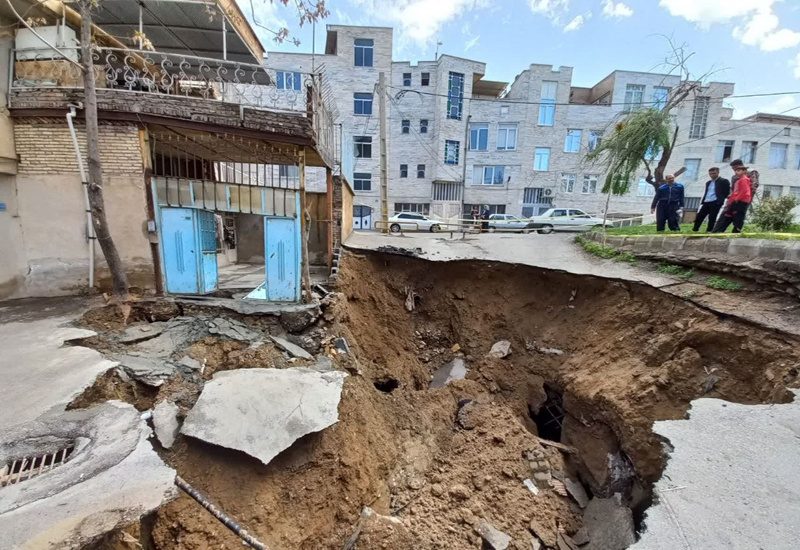 وقوع ١٨ تا ۳۰ سانتی متر نشست سالیانه زمین در ایران