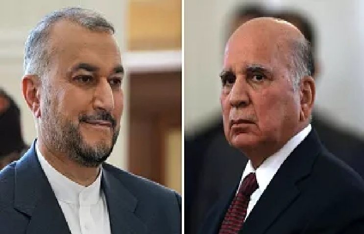 وەزیرانی دەروەی ئێران و عێراق پەیوەندییەکی تەلەفۆنییان ئەنجام دا