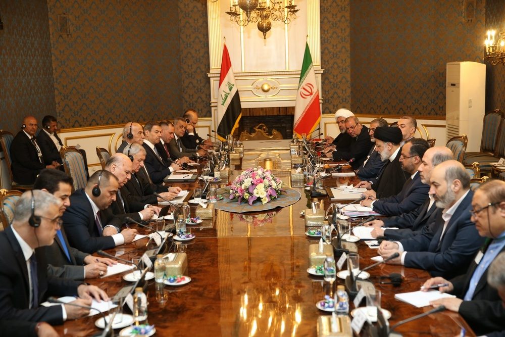 بیانیه دفتر رئیس جمهوری عراق در خصوص  دیدار  وی با رئیس جمهوری اسلامی ایران