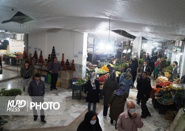 ساماندهی دستفروشان قروه در کُمای قانون