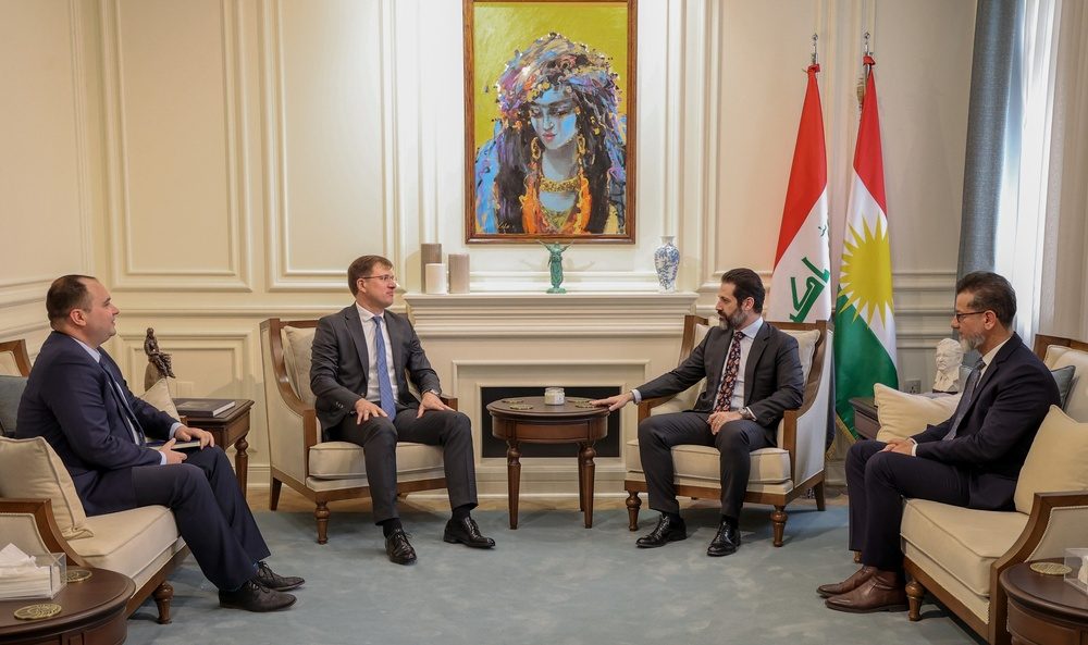 گفتگوی قباد طالبانی با سرکنسول روسیه در اربیل دربارۀ روابط اربیل و بغداد