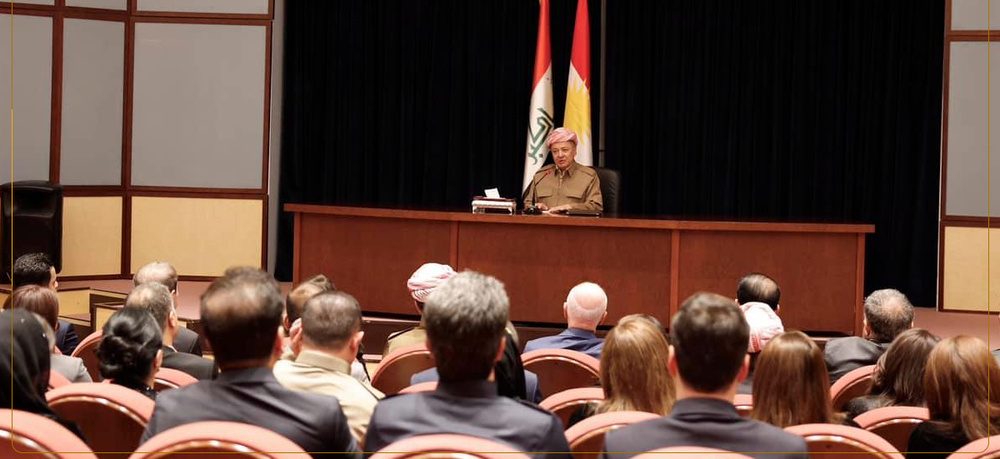 دیدار مسعود بارزانی با نمایندگان سابق فراکسیون حزب دمکرات کردستان در پارلمان کردستان
