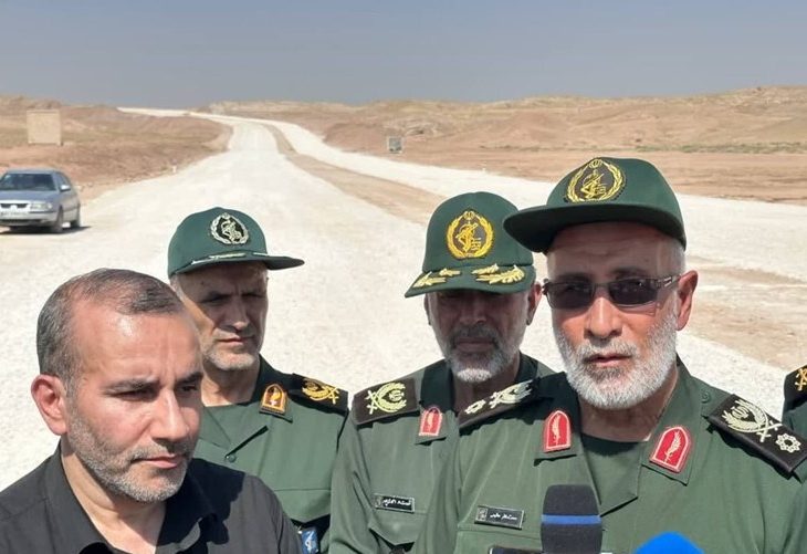 افتتاح جاده ترانزیتی "برکت " در مرز خسروی