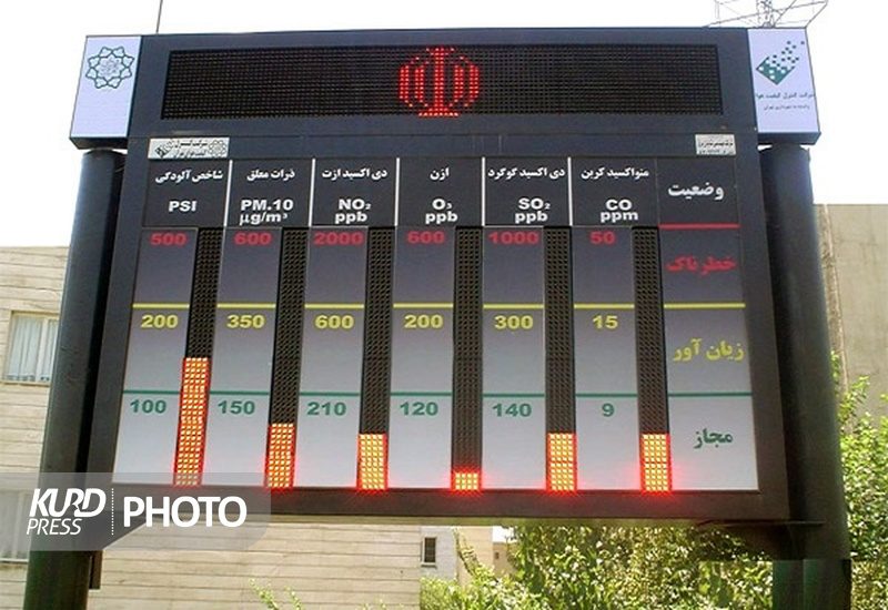 ایستگاه سنجش آلودگی هوا در مهاباد به بهره برداری رسید