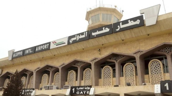 بەهۆی بۆردوومانێکی ئیسرائیلەوە کارەکانی فڕۆکەخانەی حەڵەب ڕاگیرا