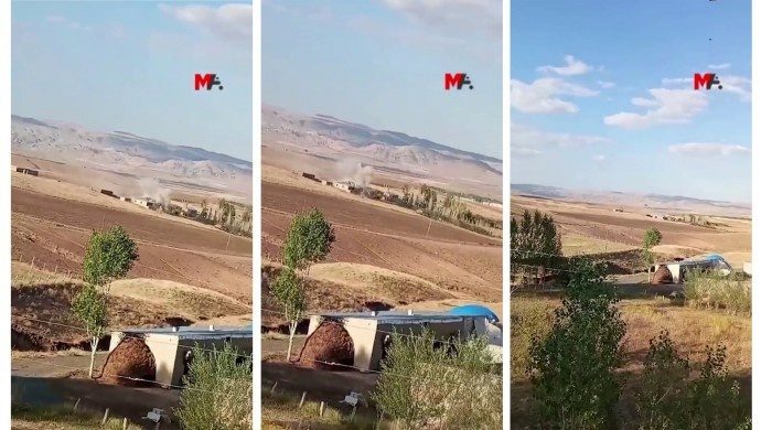 بمباران و محاصره نظامی منطقه روستایی در وان؛ دو نفر کشته شدند