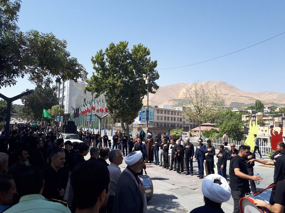 مراسم اربعین در کردستان برگزار شد