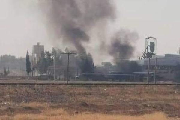 زخمی شدن ۴ تن در حمله پهپادی ارتش ترکیه به یک کارخانه آجرسازی در حسکه